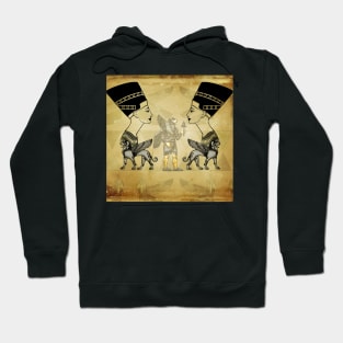 Egyptian ancient and cats Hoodie